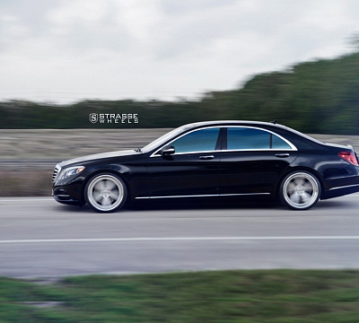 Фото дисков Strasse Wheels S5 Deep Concave на Mercedes-Benz S-Class (W222, C217)