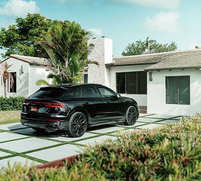 Фото дисков Vossen HF-2 на Audi Q8