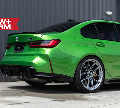 Фото дисков HRE FF21 на BMW 3/M3 (G2x/G80)