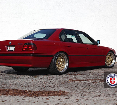 Фото дисков HRE 501 на BMW 7 (E38)
