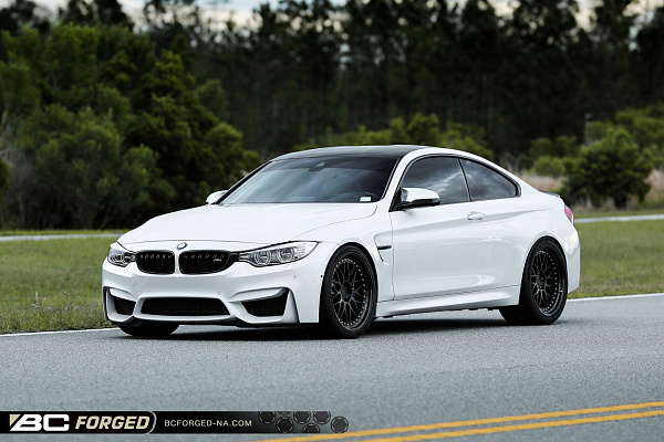 Фото дисков BC Forged LE81 // MLE81 Черный матовый на BMW 4/M4 (F32/F82)