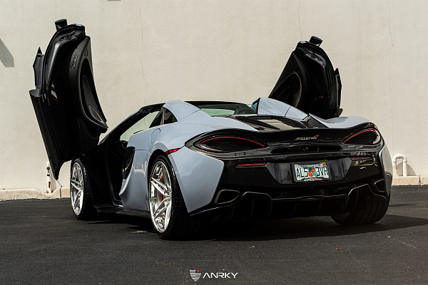 Фото дисков Anrky AN37 Глянцевый лак на McLaren 570S
