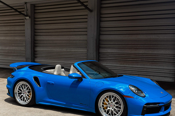 Фото дисков HRE 520 Глянцевый лак на Porsche 911 VIII