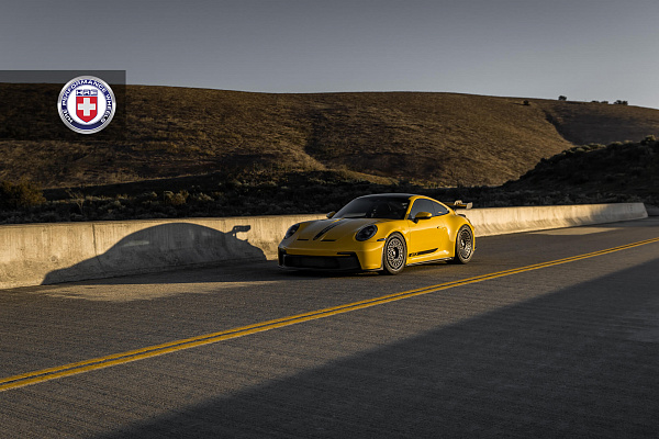 Фото дисков HRE 501 GTM Черный сатин на Porsche 911 VIII