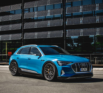 Фото дисков Vossen HF-2 на Audi E-tron