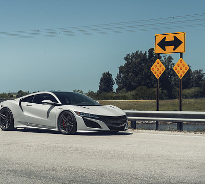 Фото дисков Vossen EVO-1R на Acura NSX II