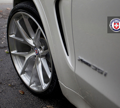 Фото дисков HRE P101 на BMW X5/X5 M (F15/F85)