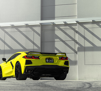 Фото дисков Vossen M-X3 (3-Piece) на Chevrolet Corvette C8