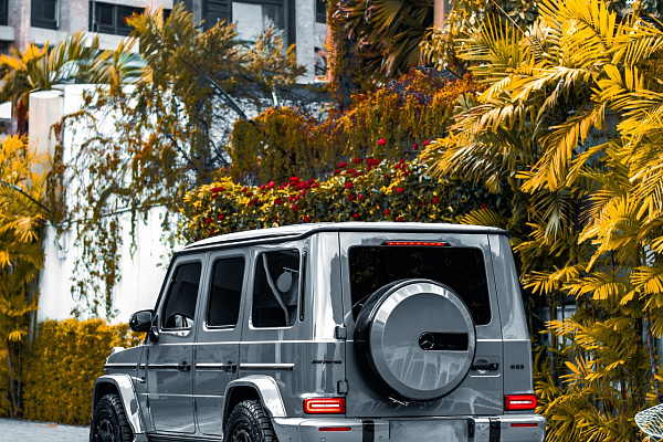 Фото дисков Brixton Forged BX01-M Черный матовый на Mercedes-Benz G-Class III