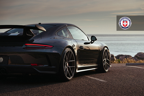 Фото дисков HRE P101SC Сатиновая бронза на Porsche 911 VII