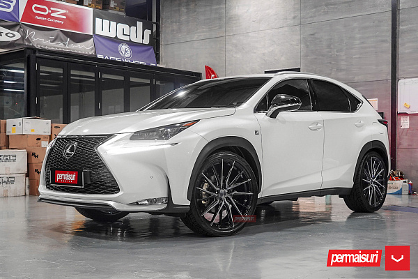 Фото дисков Vossen HF-4T Алмазная проточка на Lexus NX I