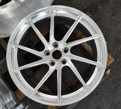 19" диски в стиле Ispiri FFR1D с брашированием