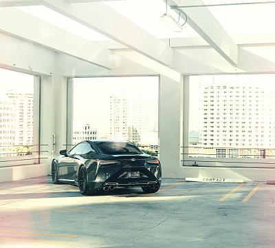 Фото дисков Vossen HF-4T на Lexus LC 500