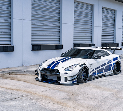 Фото дисков Strasse Wheels SM5R Deep Concave FS на Nissan GT-R