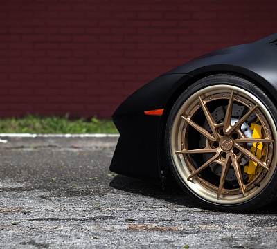 Фото дисков Anrky AN33 на Lamborghini Huracan