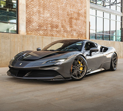Фото дисков Brixton Forged CM5-RS на Ferrari SF90