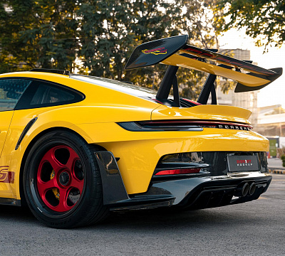Фото дисков Brixton Forged TR06 на Porsche 911 VIII