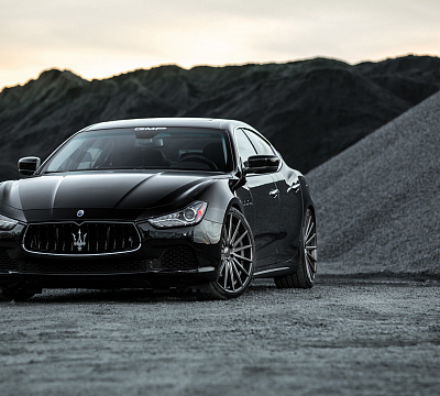 Фото дисков Vossen VFS-2 на Maserati Ghibli