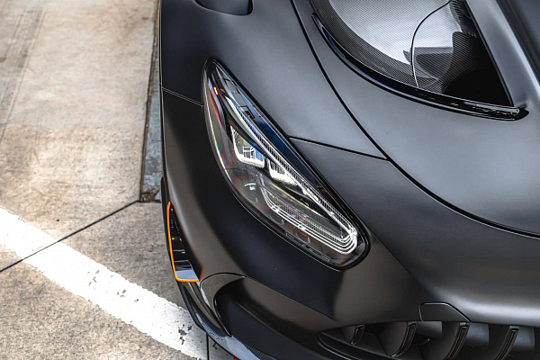 Фото дисков Brixton Forged PF7 Aerotech Черный сатин на Mercedes-Benz AMG GT I