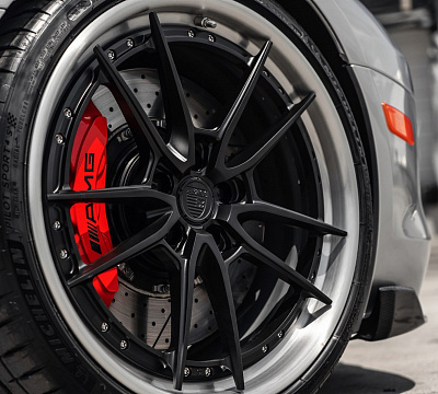 Фото дисков Anrky AN34 на Mercedes-Benz SLS AMG