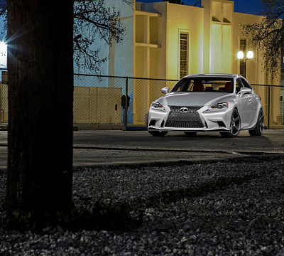 Фото дисков Vossen CV3 на Lexus IS II
