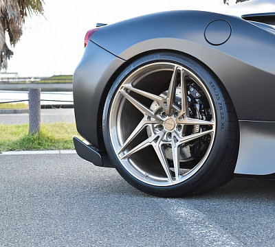 Фото дисков Anrky S1-X3 на Ferrari 488