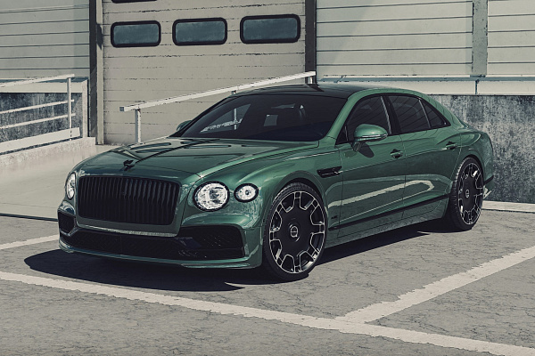 Фото дисков Brixton Forged LX06 Алмазная проточка на Bentley Flying Spur III