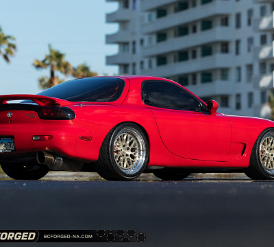 Фото дисков BC Forged LE81 // MLE81 на Mazda RX-7 III