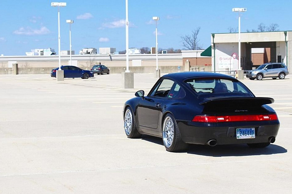 Фото дисков HRE 300 Серебро на Porsche 911 IV