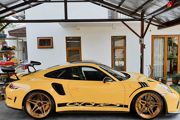 Фото дисков MV Forged VL22 Сатиновая бронза на Porsche 911 VII