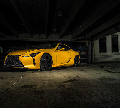 Фото дисков Vossen HF-1 на Lexus LC 500