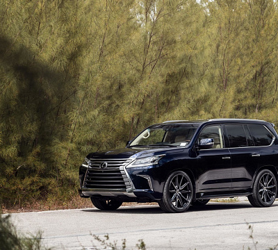 Фото дисков Vossen HF-3 на Lexus LX III