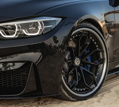 Фото дисков HRE S201 на BMW 4/M4 (F32/F82)