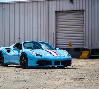 Фото дисков Anrky AN12 на Ferrari 488
