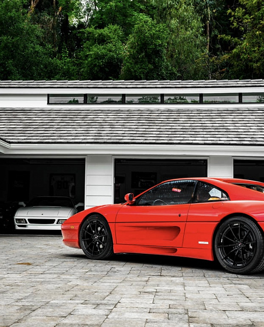 Фото дисков SV-F1 Черный глянец на Ferrari F355