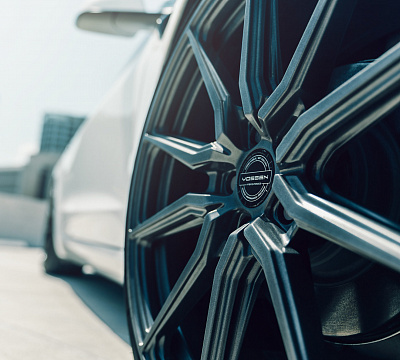 Фото дисков Vossen HF-3 на Tesla Model 3