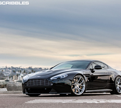 Фото дисков HRE P101 на Aston Martin Vantage 3