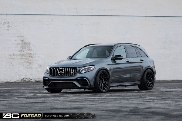 Фото дисков BC Forged HCS02 Черный матовый на Mercedes-Benz GLC (X253, C253)