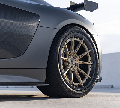 Фото дисков Strasse Wheels SV10 Track на Audi R8 (4S)
