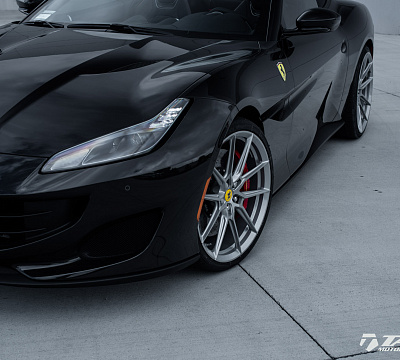 Фото дисков NOVITEC NF8 на Ferrari Portofino