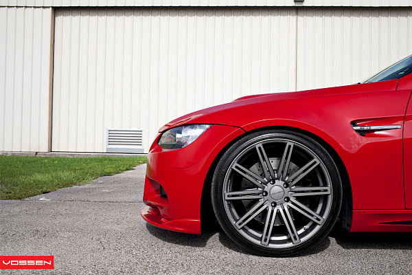 Фото дисков Vossen CV4 Сатиновый графит на BMW 3/M3 (E90)