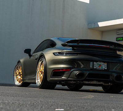 Фото дисков HRE 540C на Porsche 911 VIII
