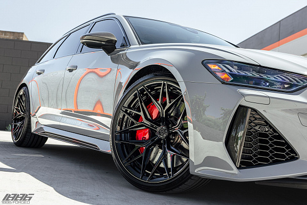 Фото дисков 1886 Wheels G009 Черный глянец на Audi A/RS 6 (C8)