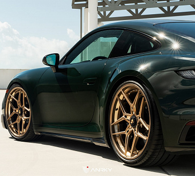 Фото дисков Anrky S3-X4 на Porsche 911 VIII