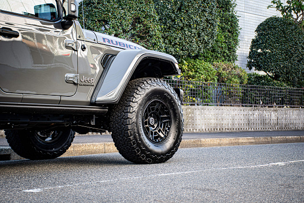 Фото дисков HRE FT1 Черный сатин на Jeep Gladiator II (JT)