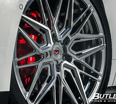 Фото дисков Vossen EVO-5R на Porsche Taycan I