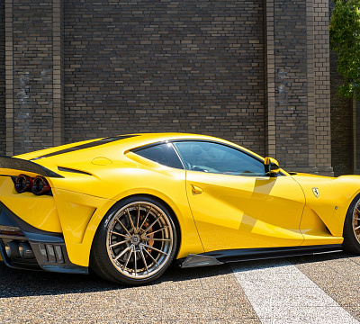 Фото дисков Anrky AN39 на Ferrari 812