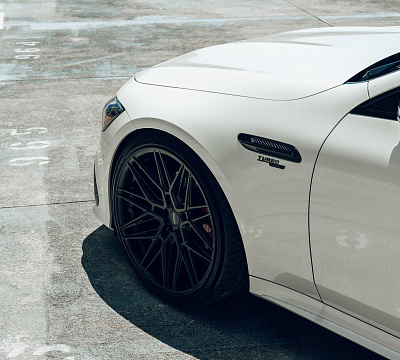 Фото дисков Vossen HF-7 на Mercedes-Benz AMG GT I