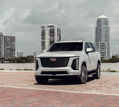 Фото дисков Vossen HF-8 на Cadillac Escalade V