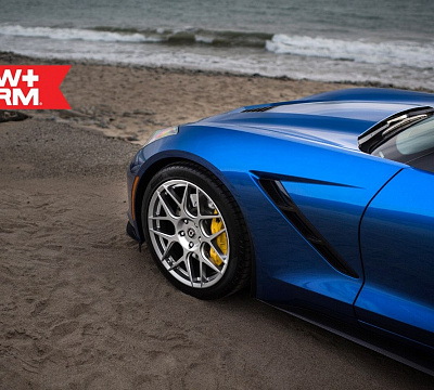 Фото дисков HRE FF01 на Chevrolet Corvette C7